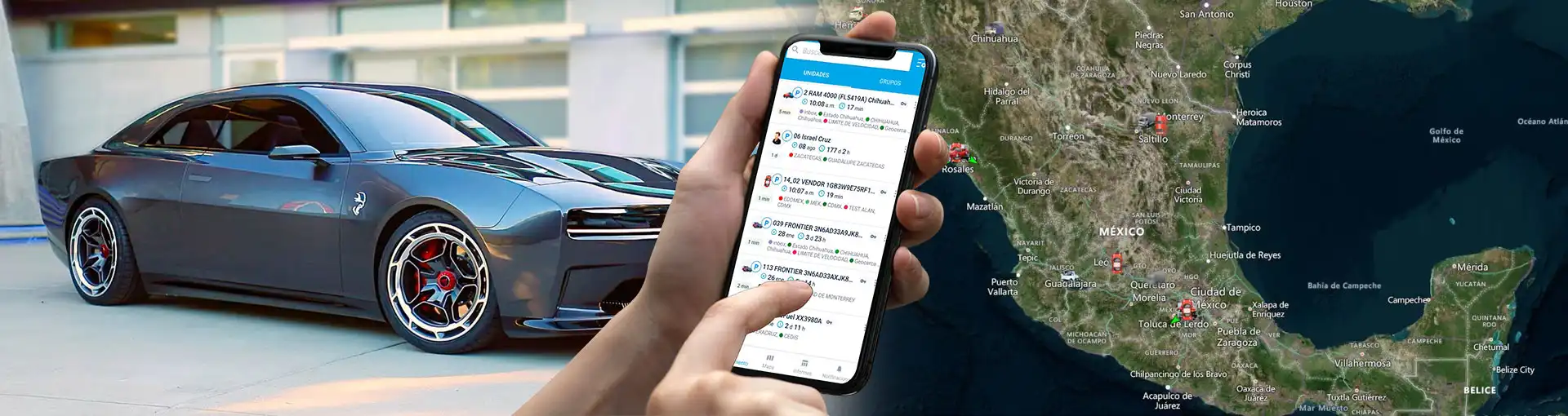 Rastreo GPS Mexico Reportes, Geocercas y Alertas