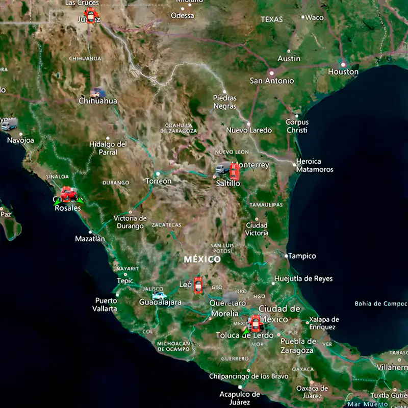 Rastreo GPS México Reportes, Geocercas y Alertas